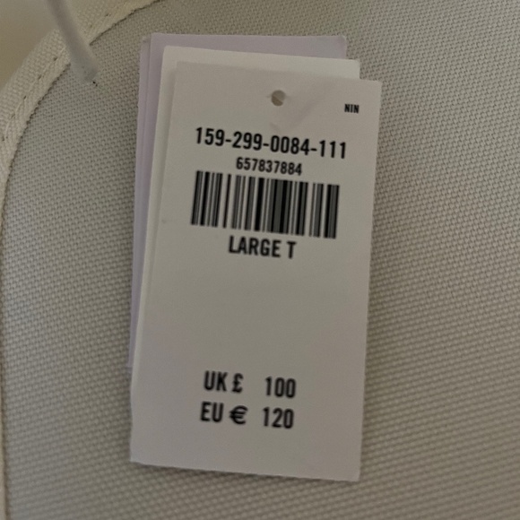 New Abercrombie & Fitch White Draped Skirt Maxi Dress Large Tall - Picture 3 of 5